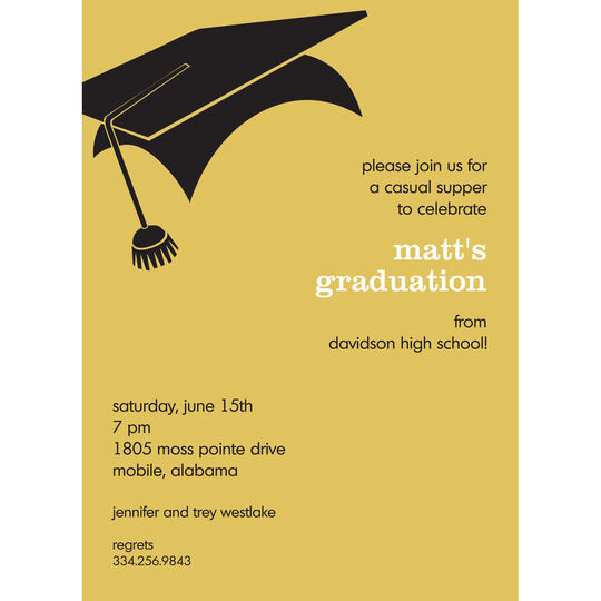 Graduation Invitations